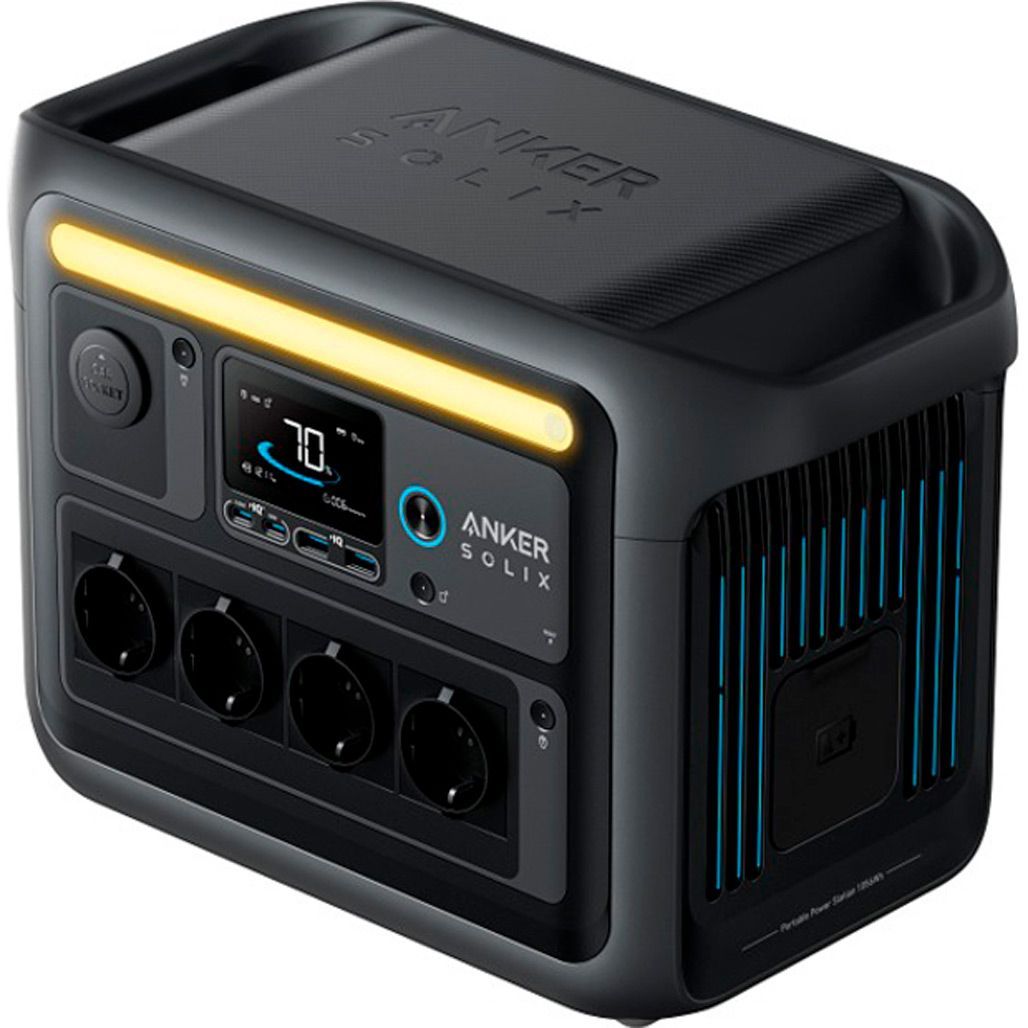 iafgcw5vtfhnetfvztt836yexty8dqss Зарядна станція Anker Solix C1000X 1056Wh 1800W - Зображення 1