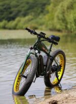 Електровелосипед New Speed 1000W 48V 17Ah (Хакі) - Зображення 2